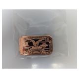 1oz .999 Copper Silver Certificate