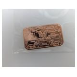 1oz .999 Copper Silver Certificate