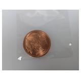 1oz .999 Copper Buffalo Round