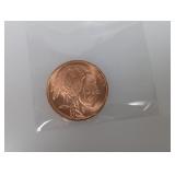 1oz .999 Copper Buffalo Round