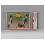 1959 Topps #467 Hammerin Hank Aaron PSA 3