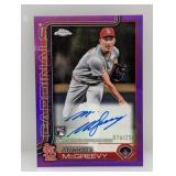2025 Topps Chrome Michael McGreevy Auto #76/250