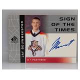 2002 Upper Deck SP Jay Bouwmeester Autograph