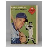 1954 Topps Baseball #32 Duke Snider HOF Dodgers