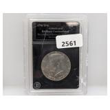 Authenticated 1976 BU JFK Half $1