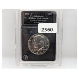 Authenticated 1971 BU JFK Half $1
