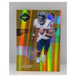 2005 Leaf Limited Andre Johnson Gold /25 40