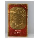 1965 Topps Embossed #27 Willie Mays HOF C/S