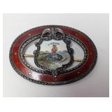 .925 Virginia "Thus Always to Tyrants" Pin