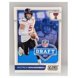 2017 Score Draft Patrick Mahomes Rookie #2