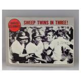 1970 TOPPS Sweep Twins in Three Robinson in Pic I