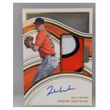 2023 IC Baseball Jordan Westburg Patch/Auto /99