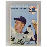 1954 Topps Baseball #37 Whitey Ford HOF Yankees