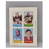 1969 TOPPS Four in One Herb Adderley/JohnMackey S