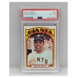 1972 Topps #49 Willie Mays HOF PSA 4