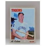 1970 TOPPS Al Kaline HOF-TUFF HN 640 Surface