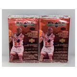 (2) 1998-99 UD Basketball Black Diamond Hobby Pack