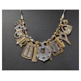 20" .925 Silpada Indigenous Impressions Necklace
