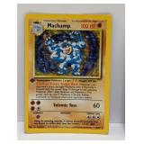 Pokemon 1999 1st Edition Machamp Holo 8