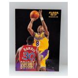 1996-97 Kobe Bryant Fleer Rookie RC #17