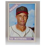 1966 Topps #200 Eddie Mathews HOF Braves