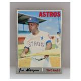 1970 TOPPS Baseball Joe Morgan HOF 537 Surface