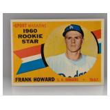 1960 Topps Frank Howard Rookie Star 132 Surface