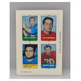 1969 TOPPS Four in One Daryle Lamonica Crease