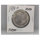 1921-S 90% Silv Morgan $1 Dollar