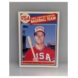 1985 Topps. #401 Mark McGwire (RC) Corner