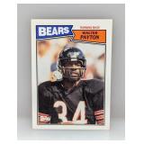 1987 Topps #46 Walter Payton HOF Stains