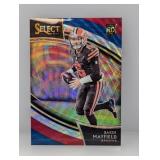 2018 Select Baker Mayfield RC Tri-Color Prizm /99
