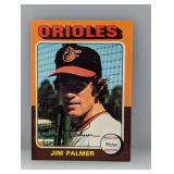 1975 Topps Jim Palmer 335 Stain
