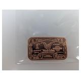 1oz .999 Copper Silver Certificate