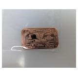 1oz .999 Copper Silver Certificate