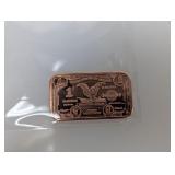 1oz .999 Copper Silver Certificate