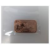 1oz .999 Copper Silver Certificate