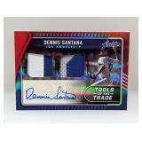 21/50 2022 Absolute Dennis Santana Relic Auto