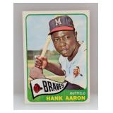1965 Topps #170 Hank Aaron HOF Braves