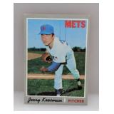 1970 TOPPS Jerry Koosman All Star Miracle Met S/PL