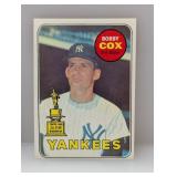 1969 Topps #237 - Bobby Cox (Rookie) "Yankees"