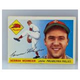 1955 Topps #29 - Herm Wehmeier "Phillies"
