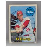 1969 Topps #295 - Tony Perez "Hall Of Fame - Reds