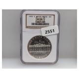 NGC 1992-D MS69 White House $1