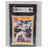 1985 Fleer #639 Reggie Jackson SGC 9