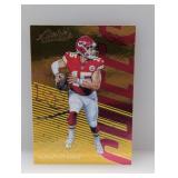2018 Absolute Patrick Mahomes 2nd year Gold #49