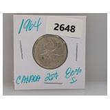 1964 80% Silv Canada Quarter