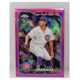 2024 Topps Chrome Purple Shota Imanaga Rookie #121