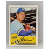 2026 Topps Heritage Steve Braun Auto