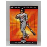 2001 UD Pujols Rookie Insert Breakout Performers